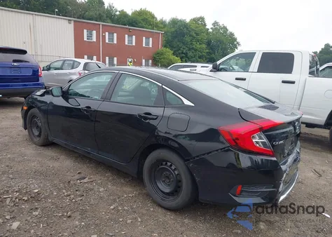 2021 Honda Civic Lx из США, поврежденный, VIN 2HGFC2F62MH548447